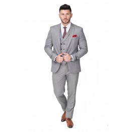 Costum Matteo, cu insertii colorate